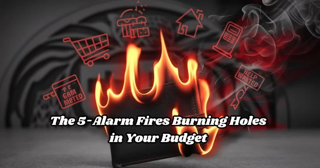 Strong Econamy, but the 5-Alarm Fires Burning Holes in Your Budget