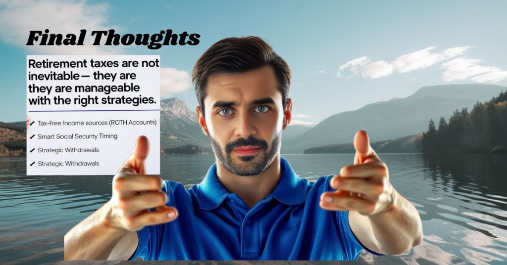 Retirement Income - Final Thoughts