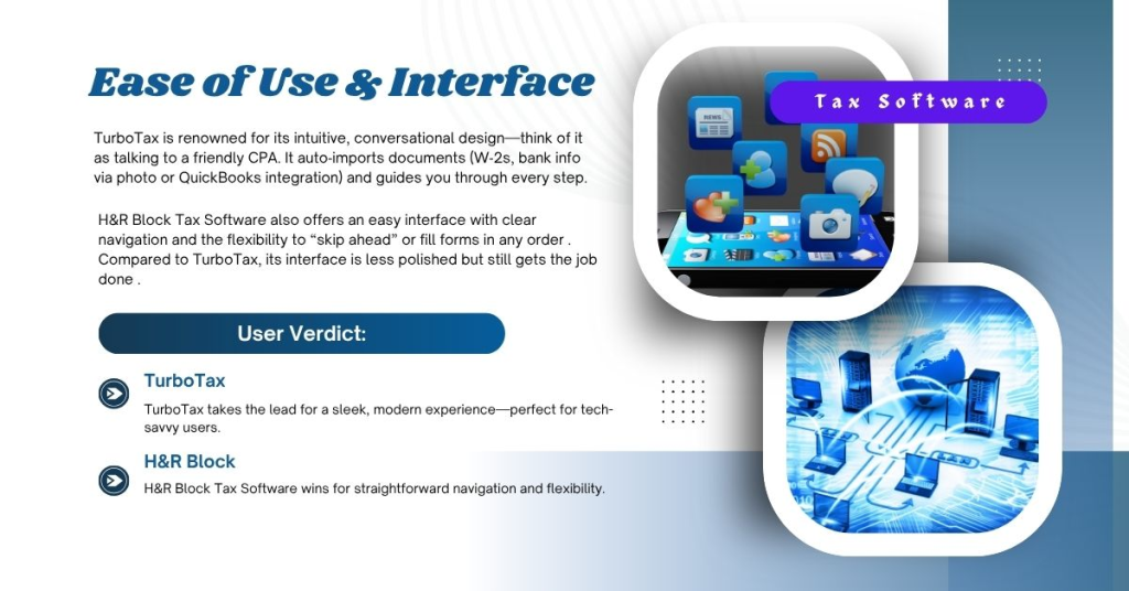 Tax Software: Ease of Use & Interface