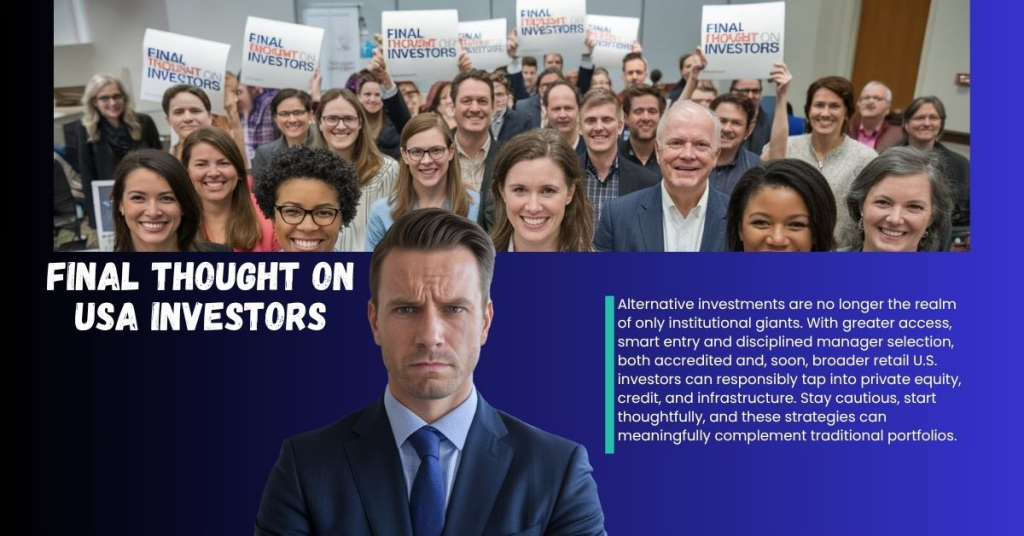 Final Thought on USA investors