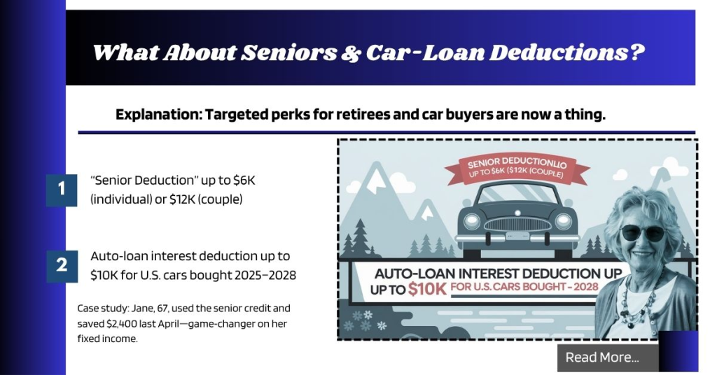 What About Seniors & Car-Loan Deductions