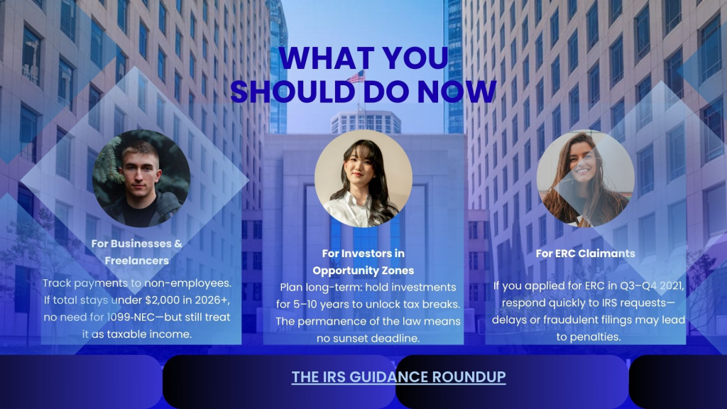 What You Should Do Now