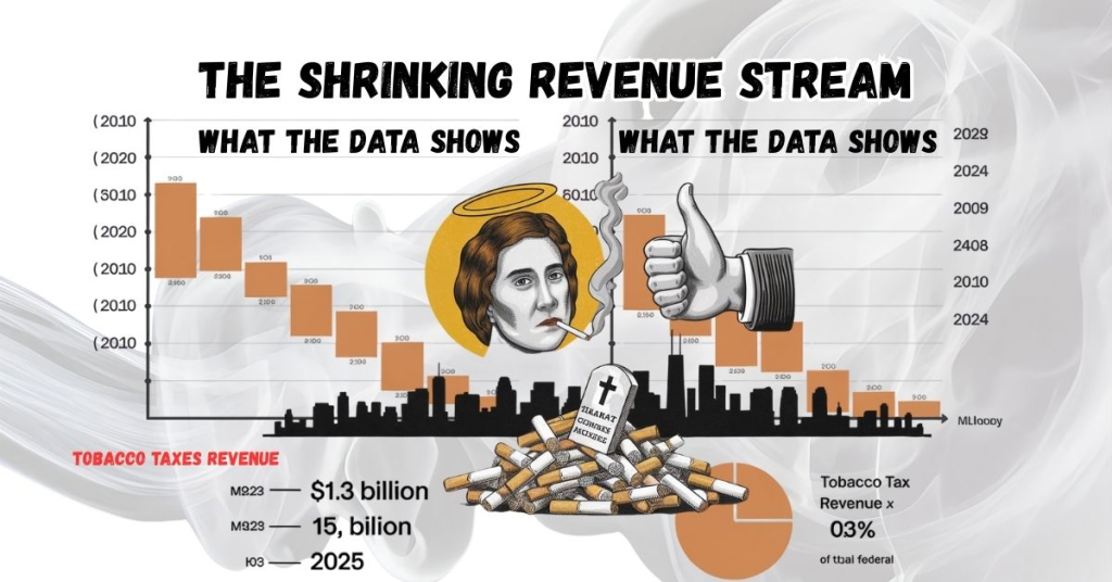 The Shrinking Revenue Stream of Tobacco Taxes: What the Data Shows