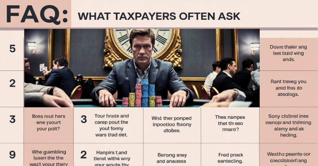 FAQ on Gambling Loss - What Taxpayers Often Ask