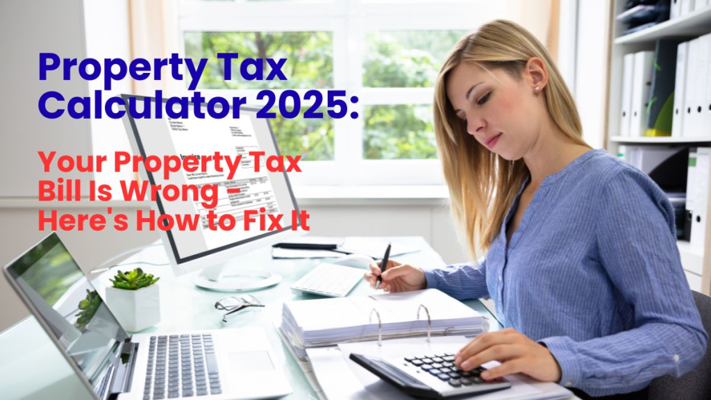 Property Tax Calculator 2025: Your Property Tax Bill Is Wrong – Here’s How to Fix It