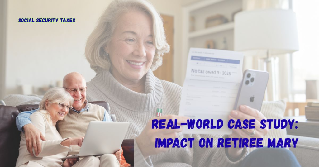 Social Security Tax - Real-World Case Study Impact on Retiree Mary