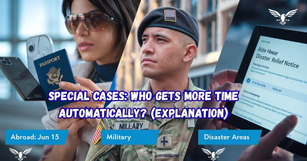 Special Cases - Who Gets More Time Automatically (Explanation)