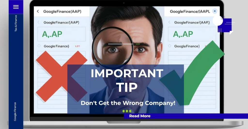 A Very Important Tip - Don't Get the Wrong Company!