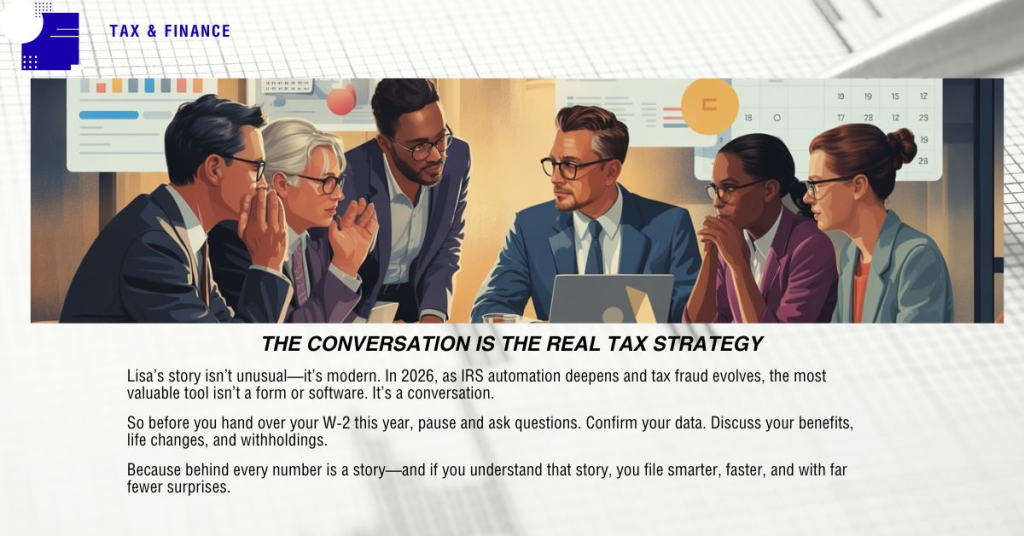 Conclusion The Conversation Is the Real Tax Strategy