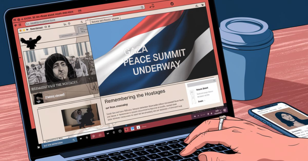 Hamas hostage release - Egypt, for an international peace summit