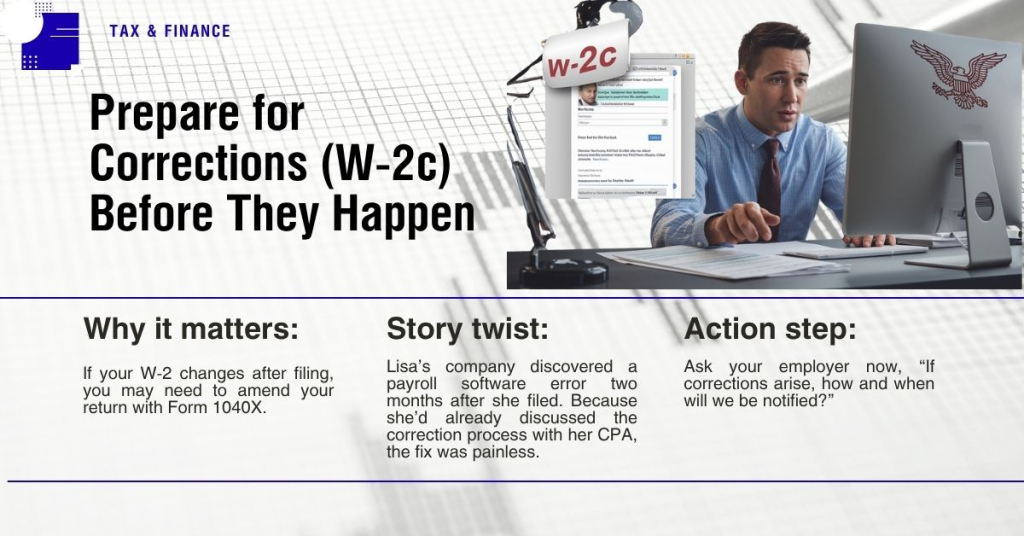 Prepare for Corrections (W-2c) Before They Happen