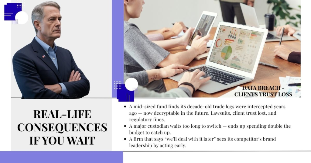 Real-life consequences if you wait