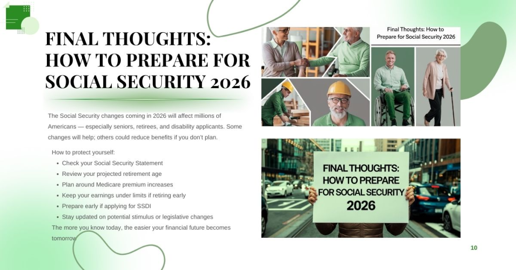 Final Thoughts - How to Prepare for Social Security 2026