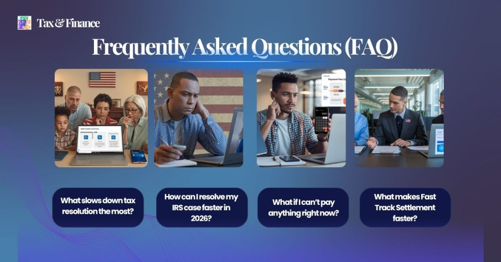 IRS Tax Resolution - Frequently Asked Questions (FAQ)