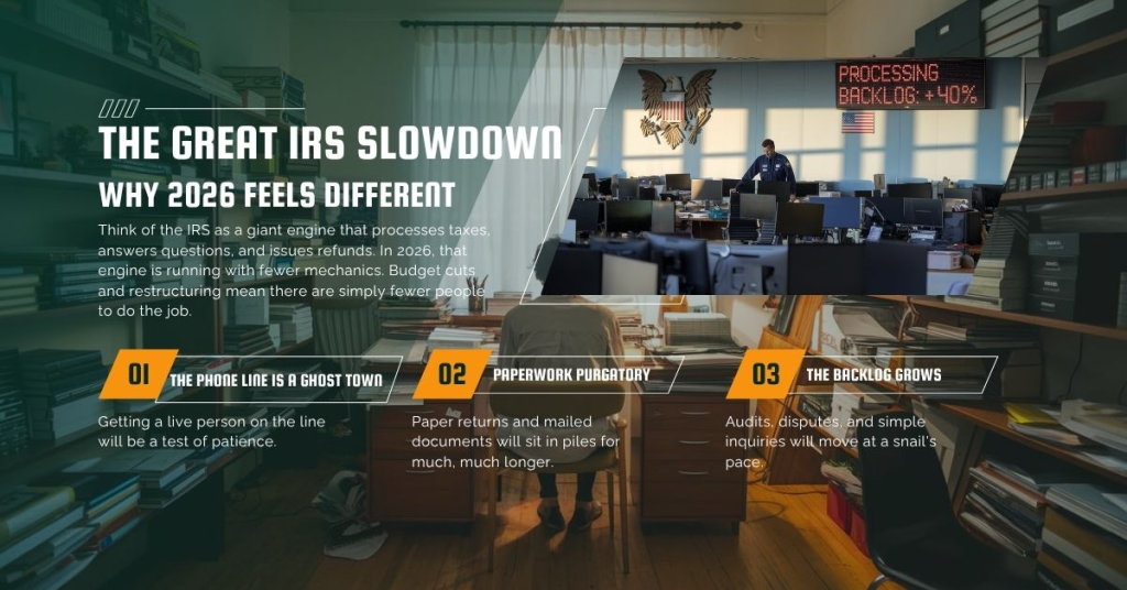 Tax Trouble - The Great IRS Slowdown - Why 2026 Feels Different