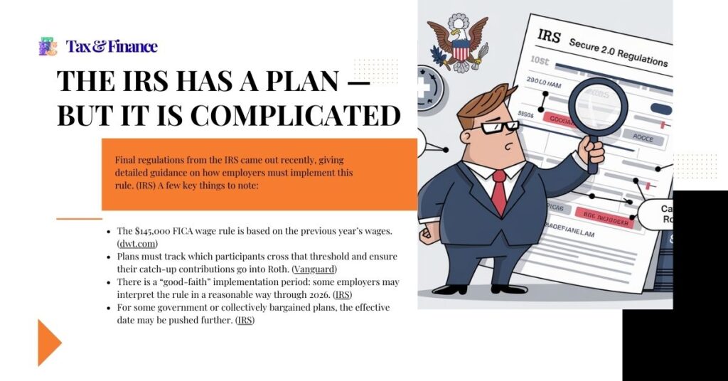 The IRS Has a Plan — But It is Complicated