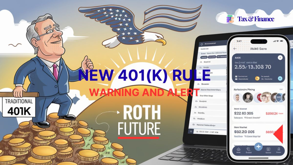 Retirement WARNING: New 401(k) Rule in 2026 Will Cost High Earners Big