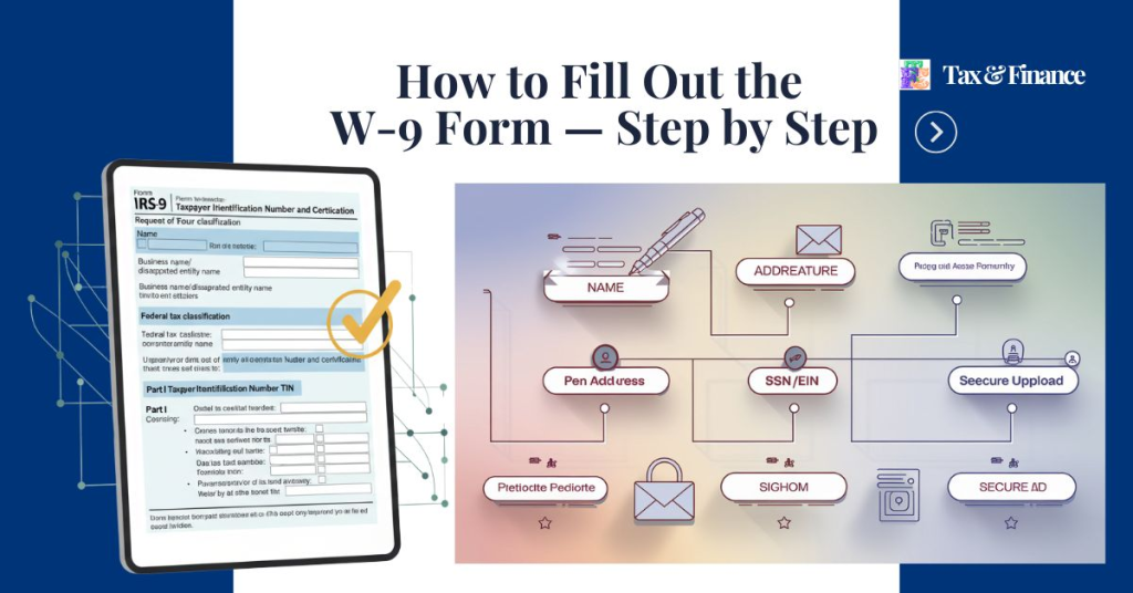 How to fill out the w-9 form - step by step