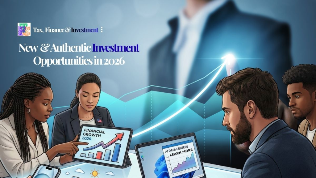 New AND Authentic Investment OpportuniTIES in 2026 | Smart US Outlook