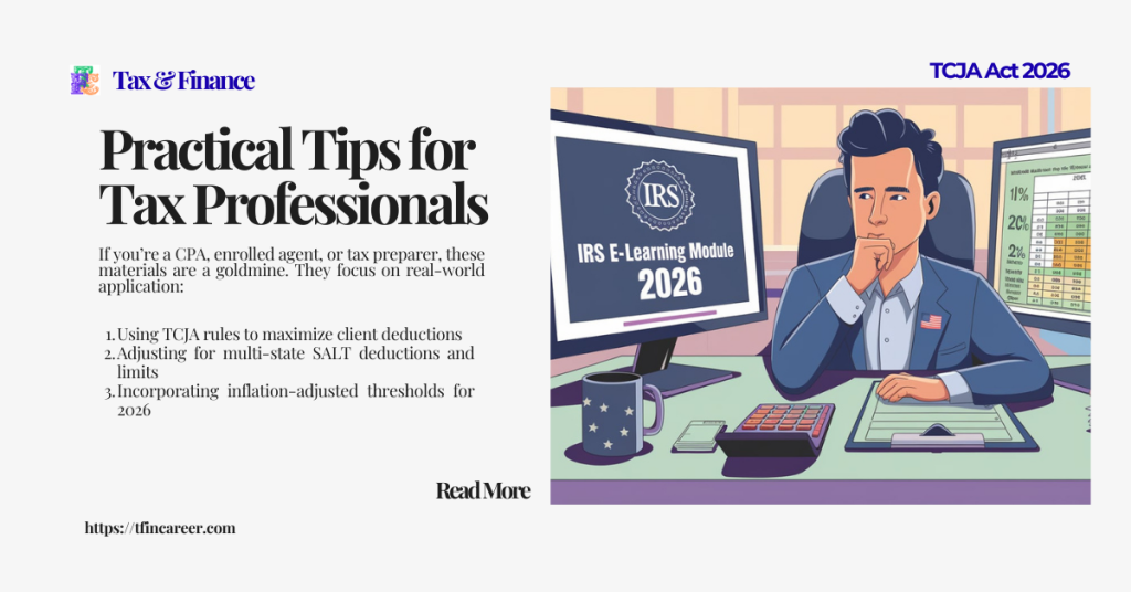 Practical Tips for Tax Professionals