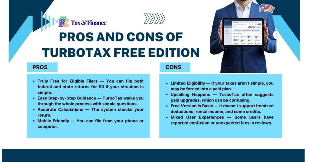 Pros and Cons of TurboTax Free Edition