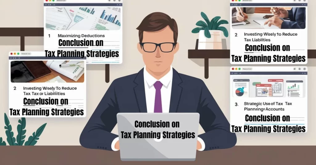 Conclusion on Tax Planning Strategies
