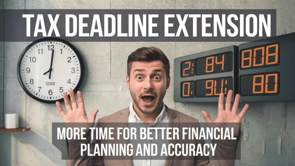 Tax Deadline Extension: Financial planning and accuracy