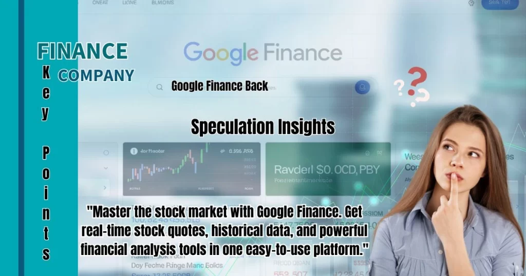 Master the stock market with Google Finance