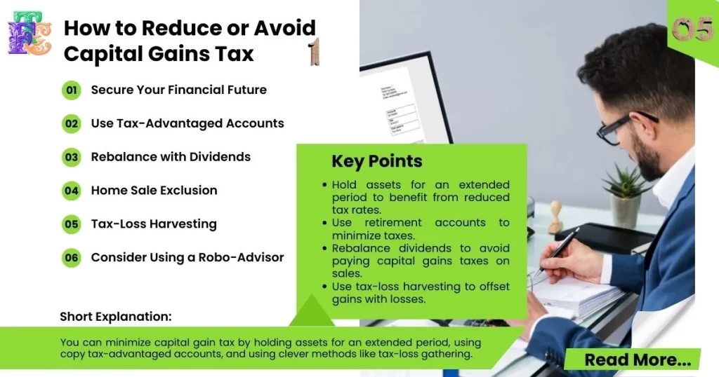 How to Reduce or Avoid Capital Gains Tax