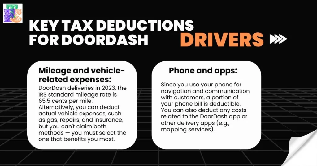 DoorDash Taxes: Key Tax Deductions