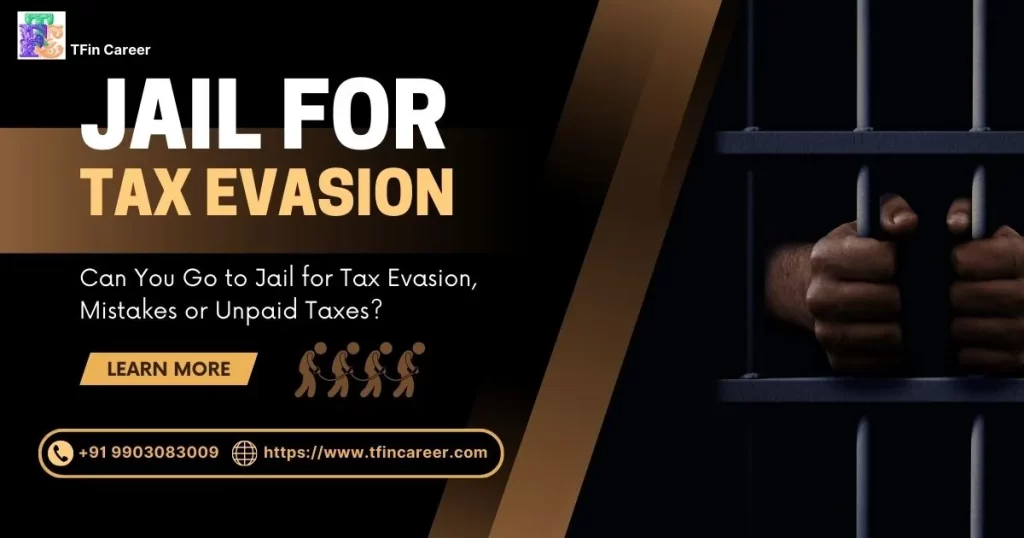 Can You Go to Jail for Tax Evasion, Mistakes or Unpaid Taxes?