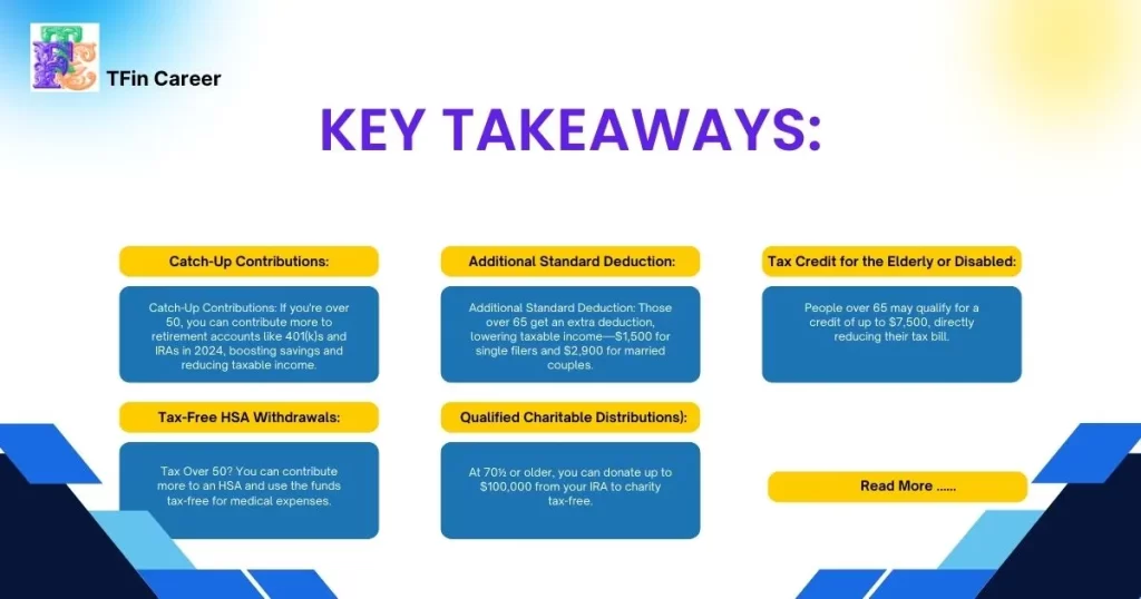 Key Points To Discuss About 5 Tax Breaks for 50+