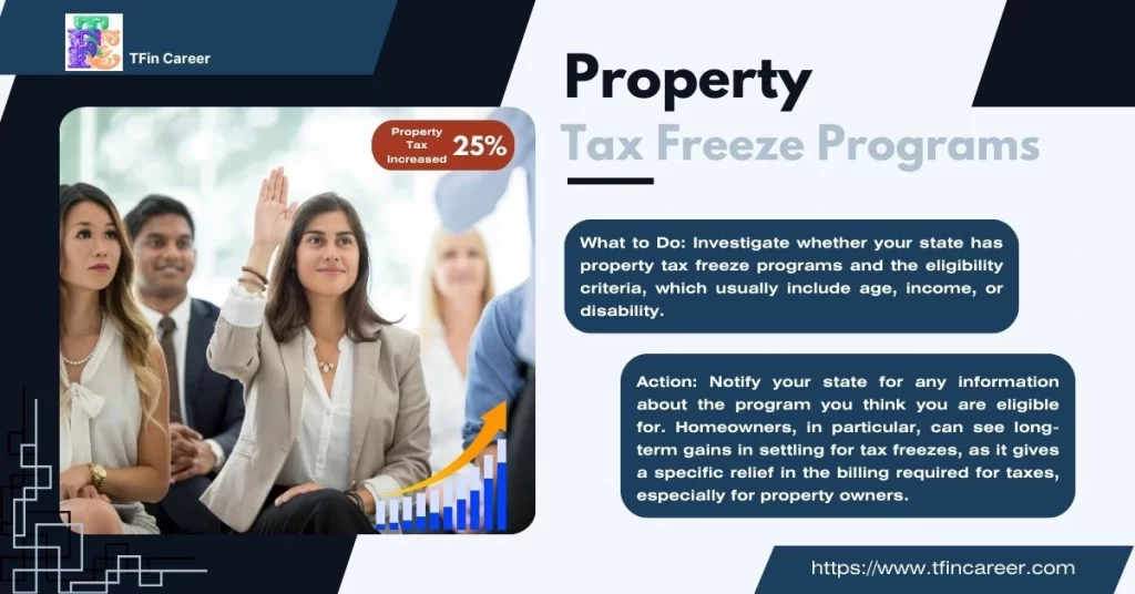 Scan through different Property Tax Freeze Programs.