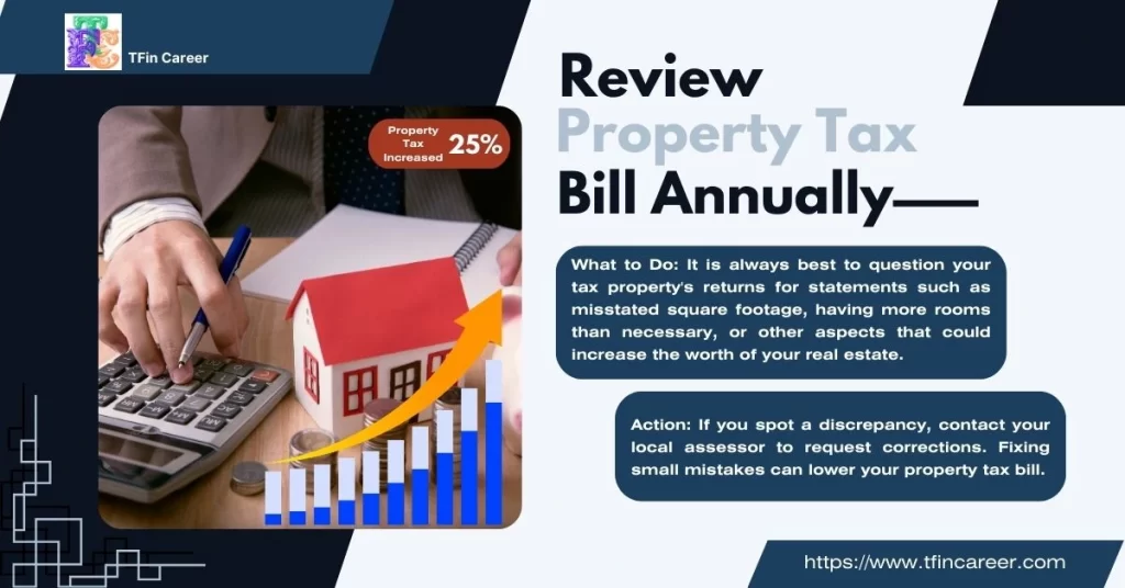 Review Your Property Tax Bill Annually