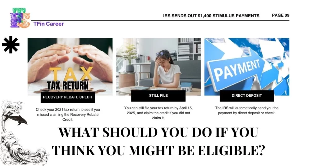 $1,400 Stimulus Payments: What Should You Do if You Think You Might Be Eligible?