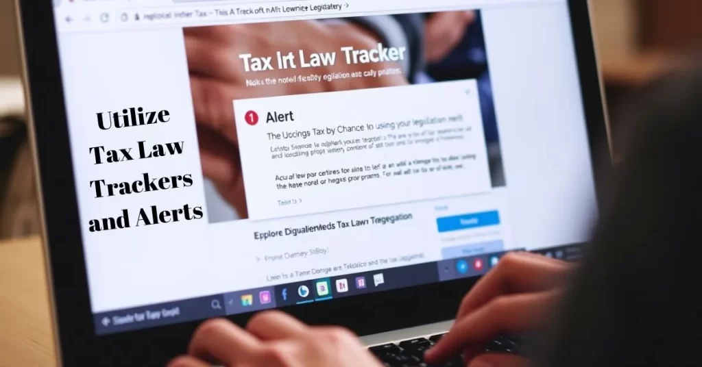 Utilize Tax Law Changes Trackers and Alerts