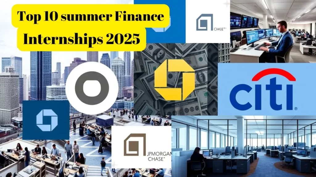 Top 10 summer finance internships 2025