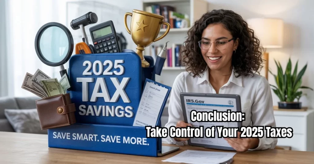 Conclusion: Take Control of Your 2025 Taxes