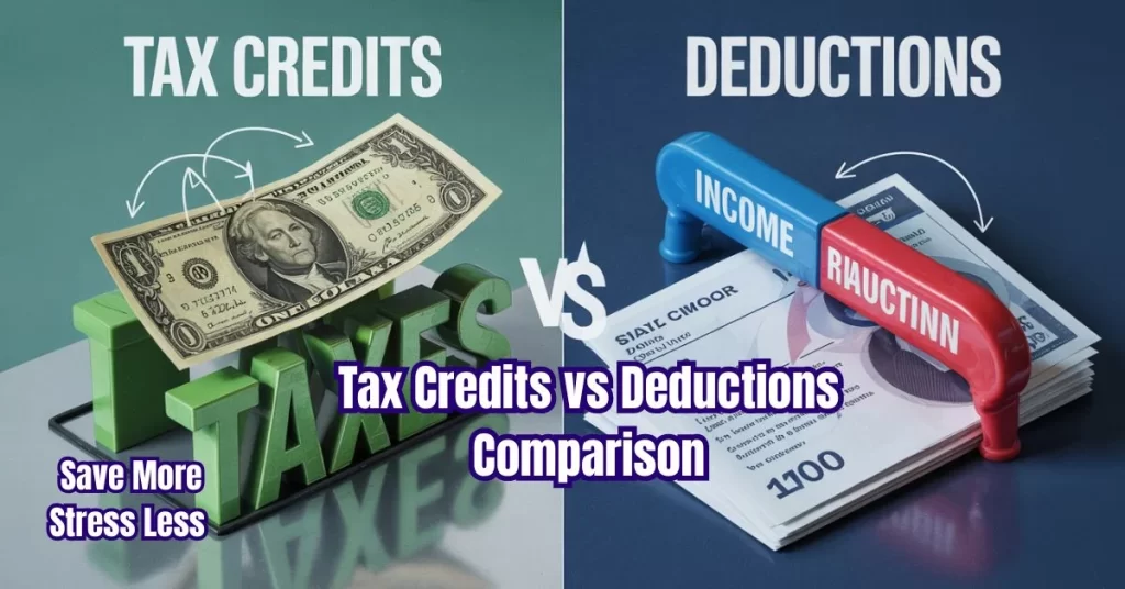 Tax Credits vs Tax Deductions: The Center Contrasts Explained