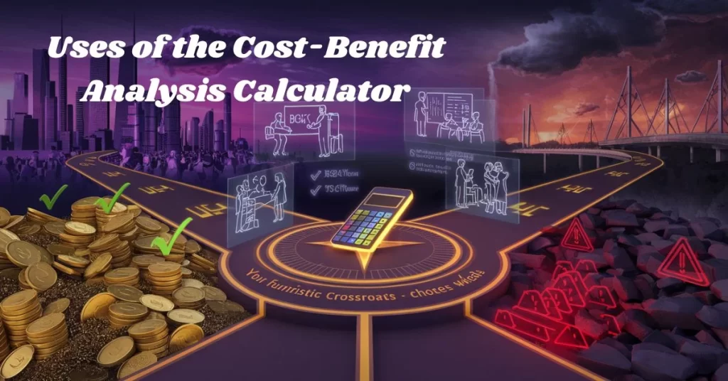 Uses of the Cost-Benefit Analysis Calculator: