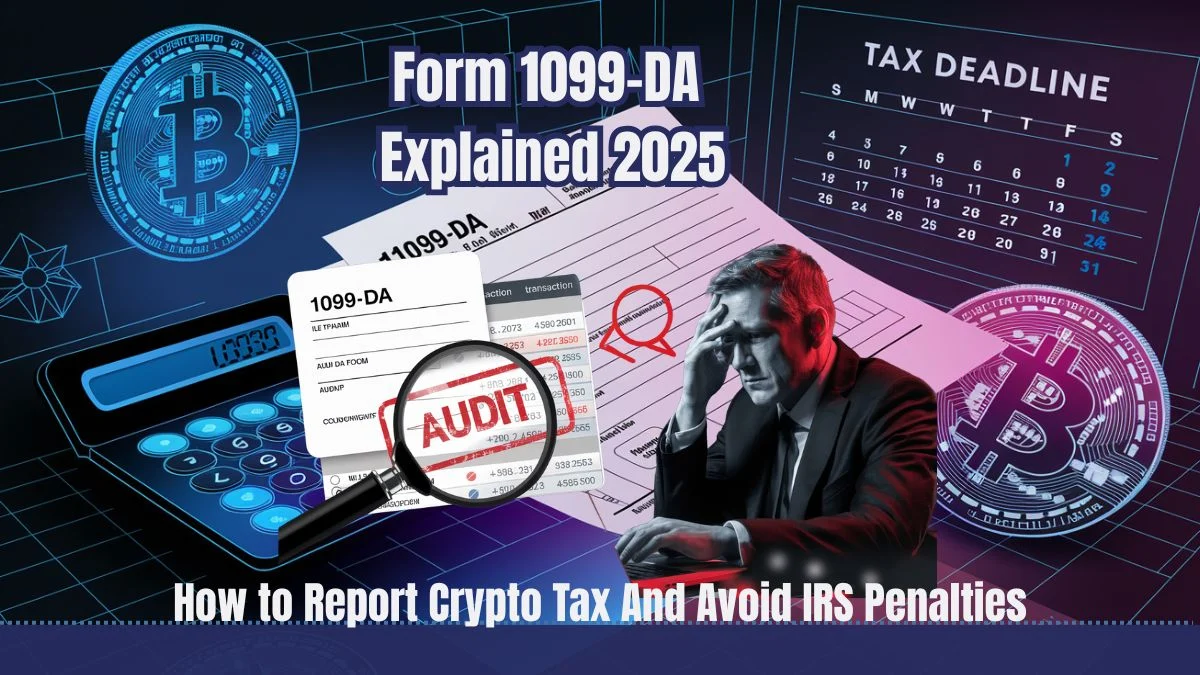 Form 1099-DA Explained (2025): How to Report Crypto Tax