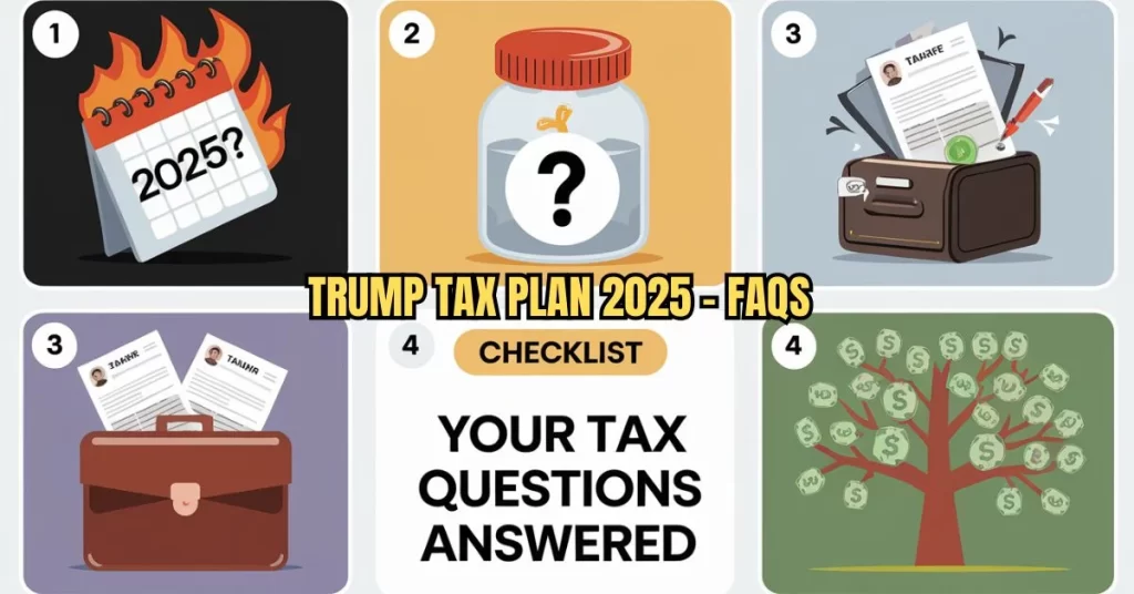 ENGAGING FAQ SUMMARY GRAPHIC FOR 2025 TAX PLAN QUESTIONS