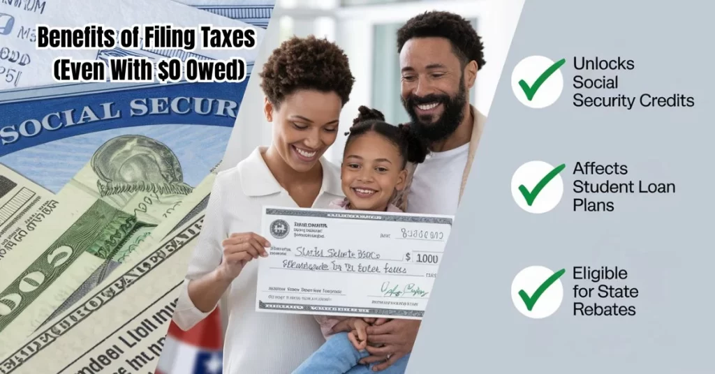Filing taxes unlocks Social Security credits, student loan plans, and state rebates