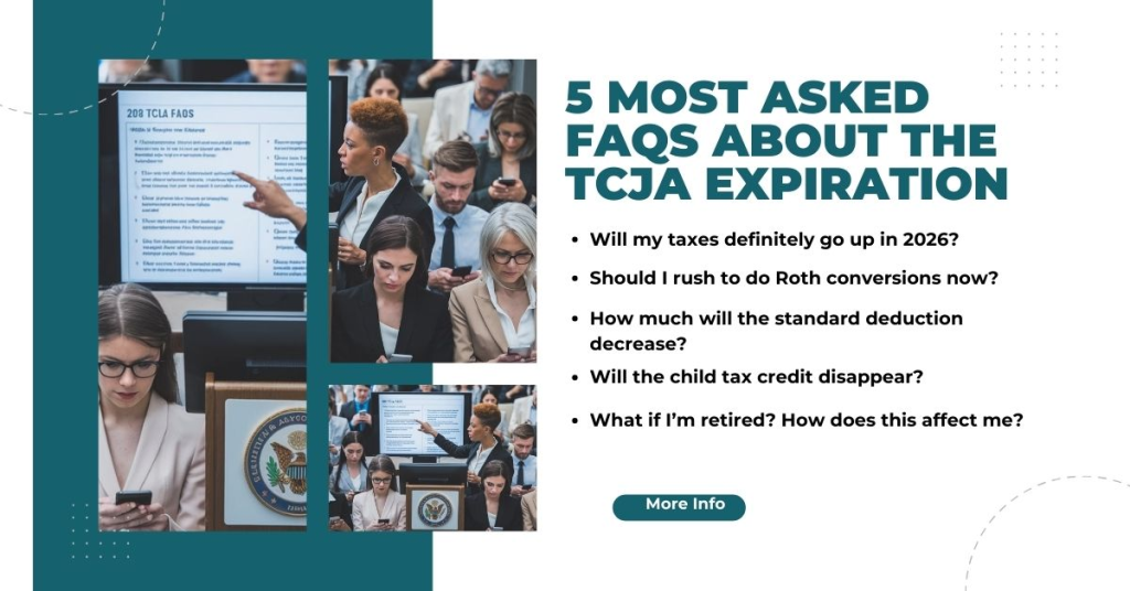 Taxes Could High in 2026: How to Protect Your Wealth? 7 5 Most Asked FAQs About the TCJA Expiration