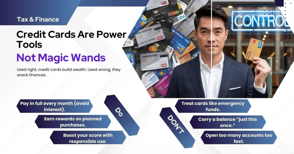 Credit Mastery 101: Credit Cards Are Power Tools