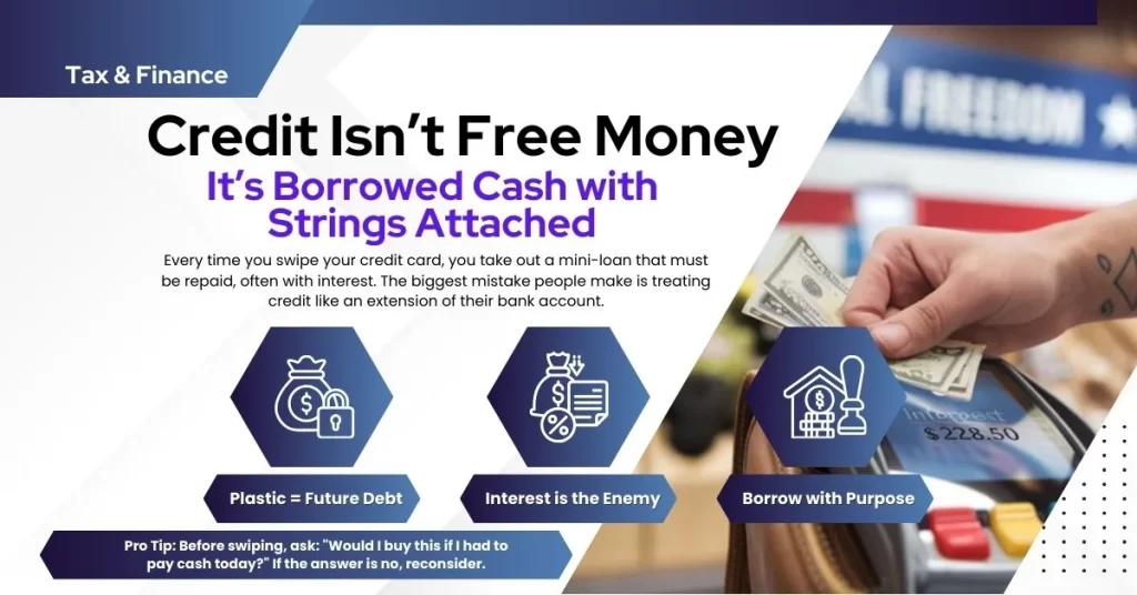 Credit Mastery 101: Credit Isn’t Free Money