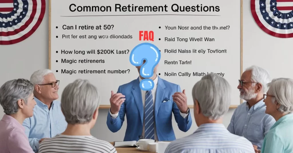 FAQ Common Retirement Questions