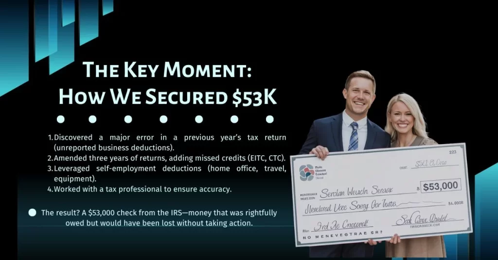 The Key Moment How We Secured $53K
