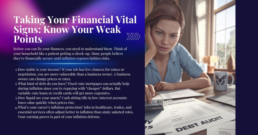 Taking Your Financial Vital Signs - Know Your Weak Points