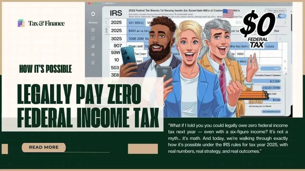 How It's Possible to Legally Pay Zero Federal Income Tax